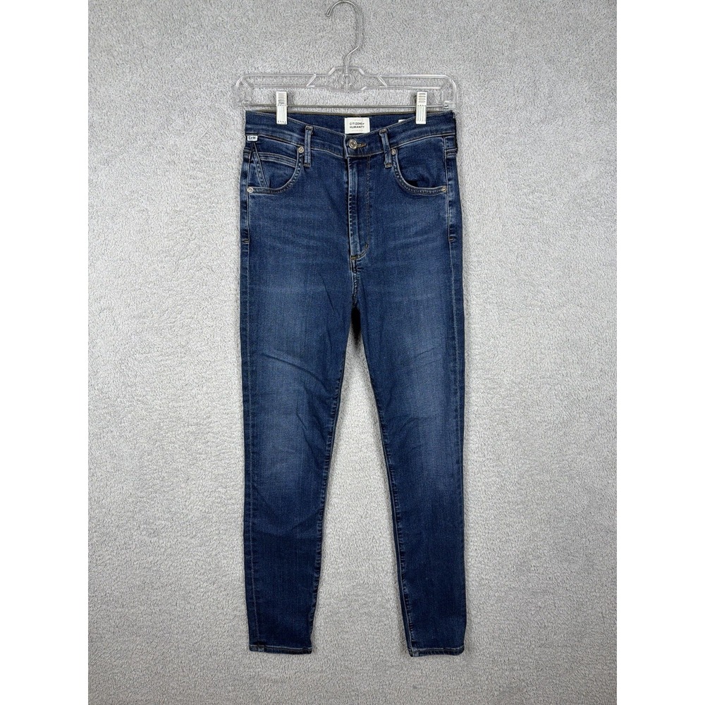 Citizens of Humanity Jeans Women's 27 Chrissy Skinny Blue Ultra High Rise Denim